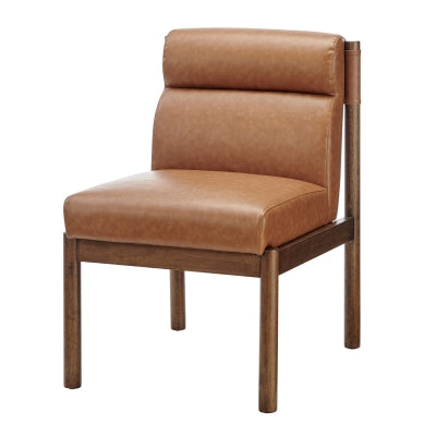 MILA LEATHER DINING CHAIR