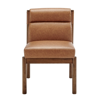MILA LEATHER DINING CHAIR