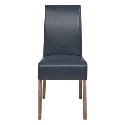 VALENCIA SIDE CHAIR-VNTG BLUE