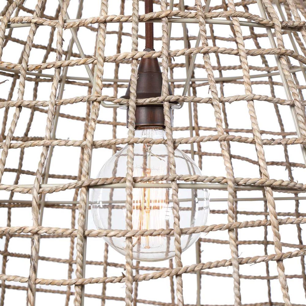 CROSS WEAVE PENDANT