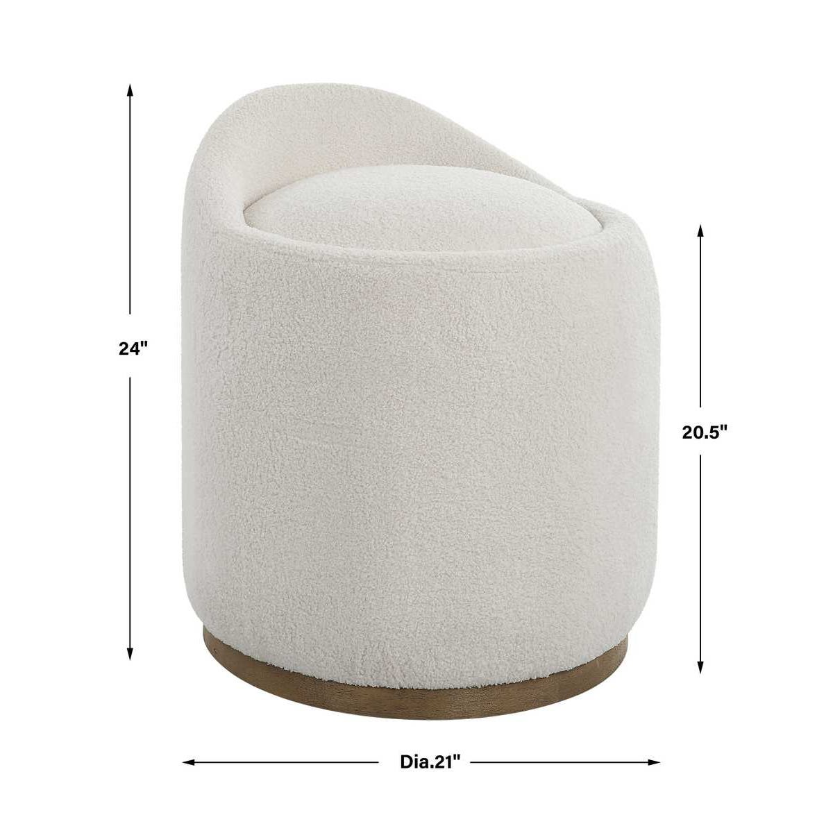 TWIRL SWIVEL OTTOMAN