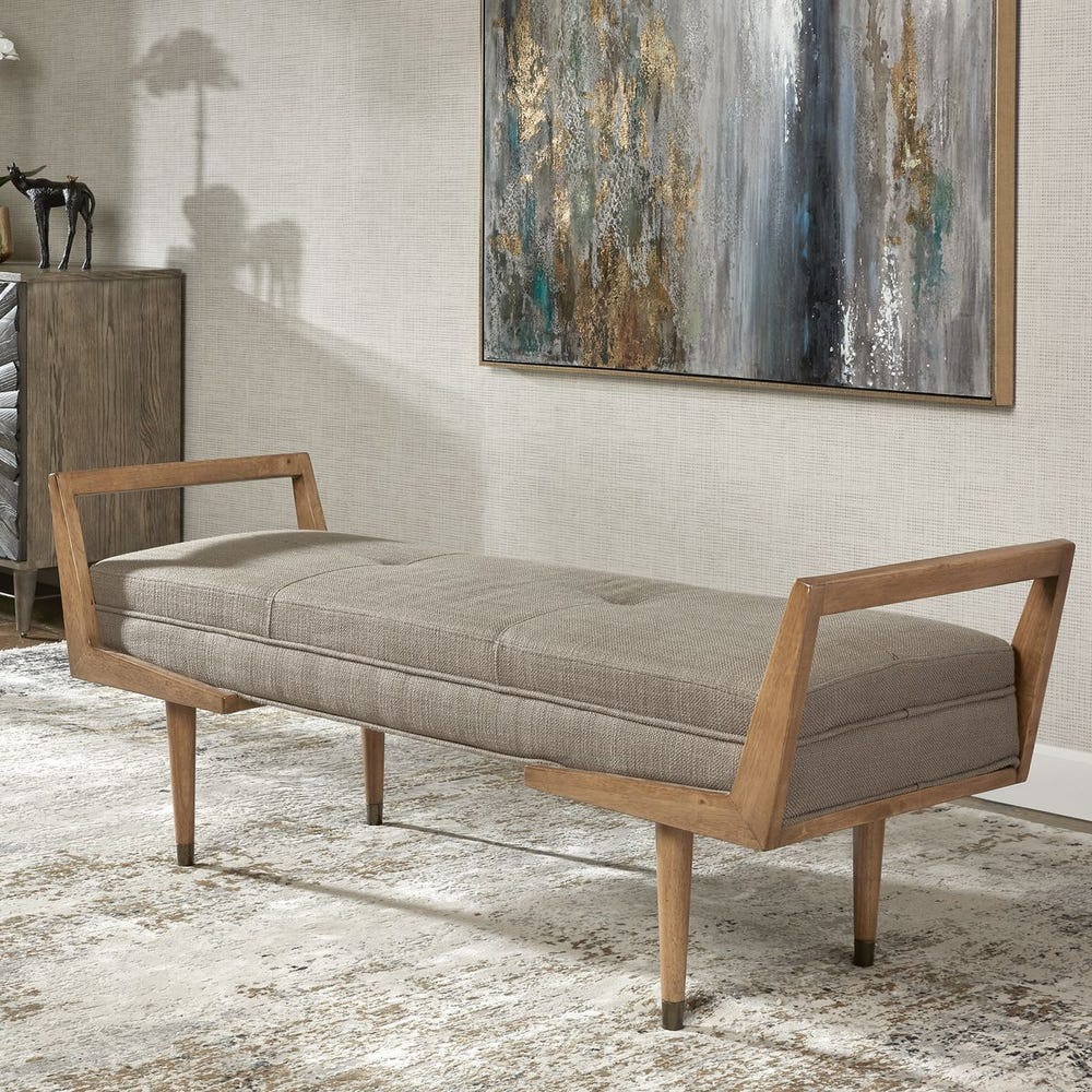 JENNINGS BENCH-TAUPE