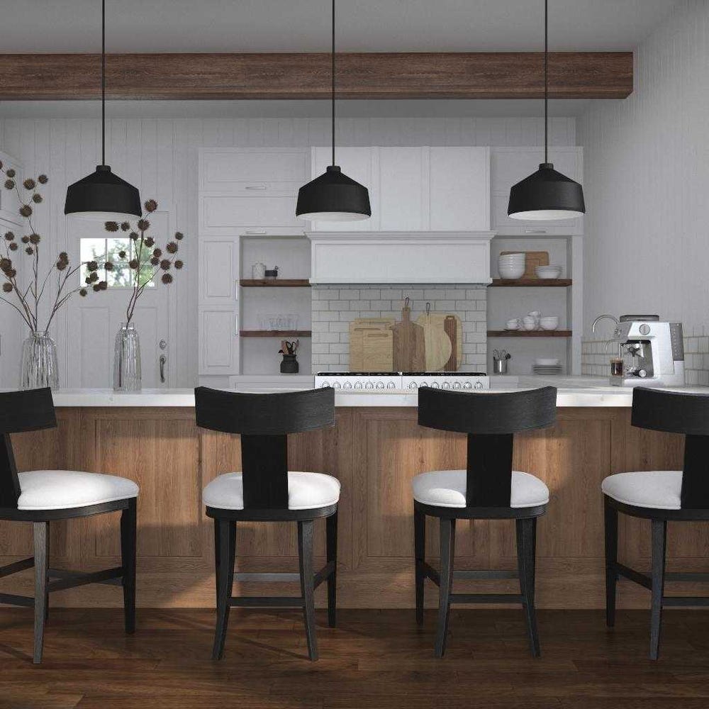 IRIS CHARCOAL COUNTER STOOL