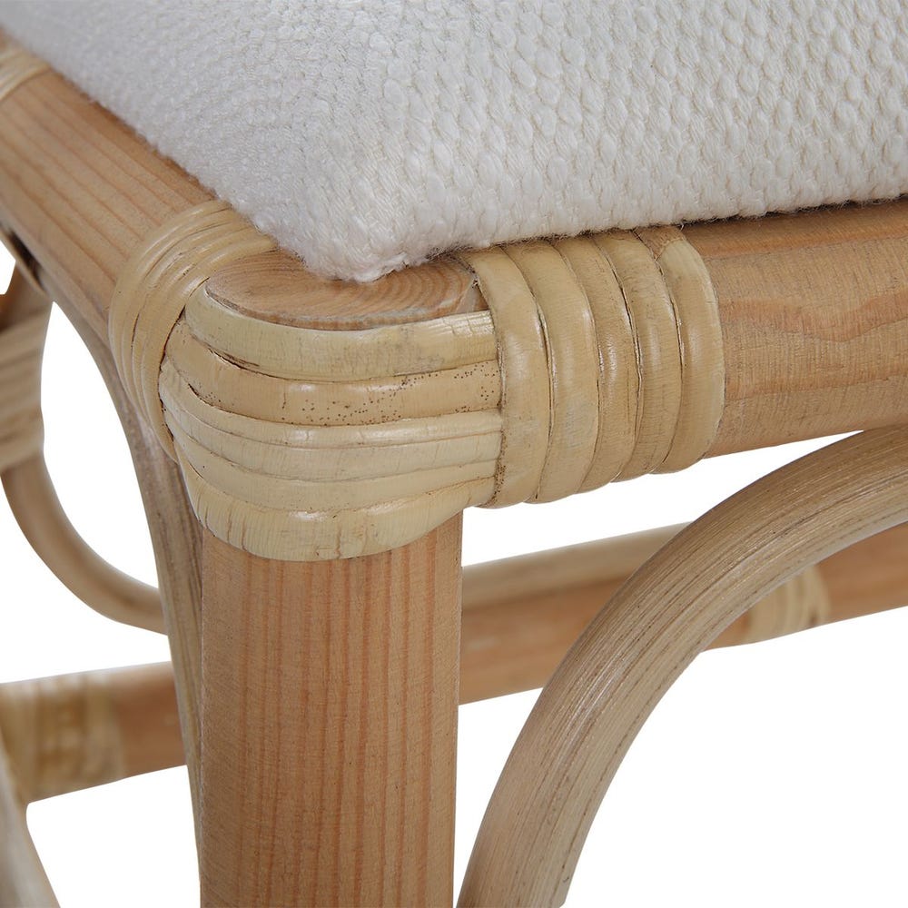 LAGUNA SMALL WHITE BENCH