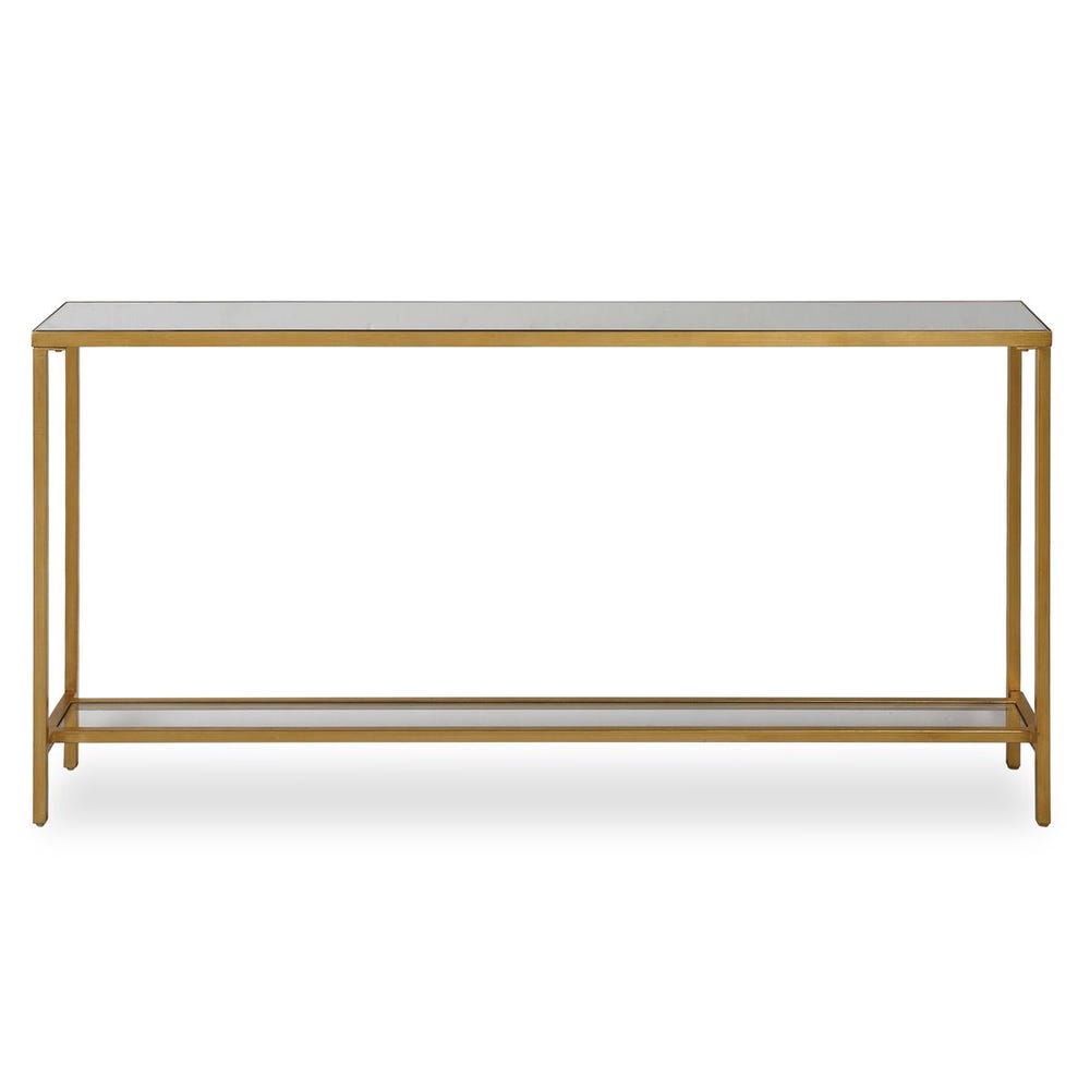 HAYLEY GOLD CONSOLE TABLE