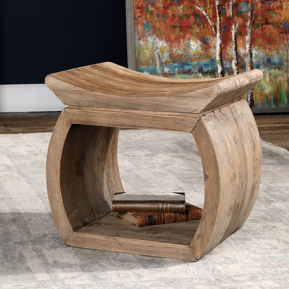 ELMER RECLAIMED ACCENT STOOL