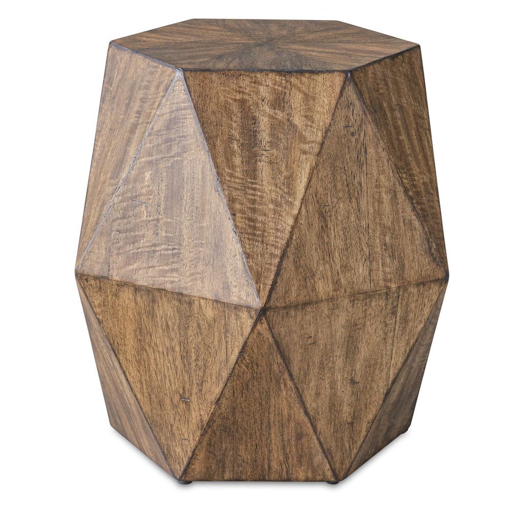 HONEYCOMB ACCENT TABLE