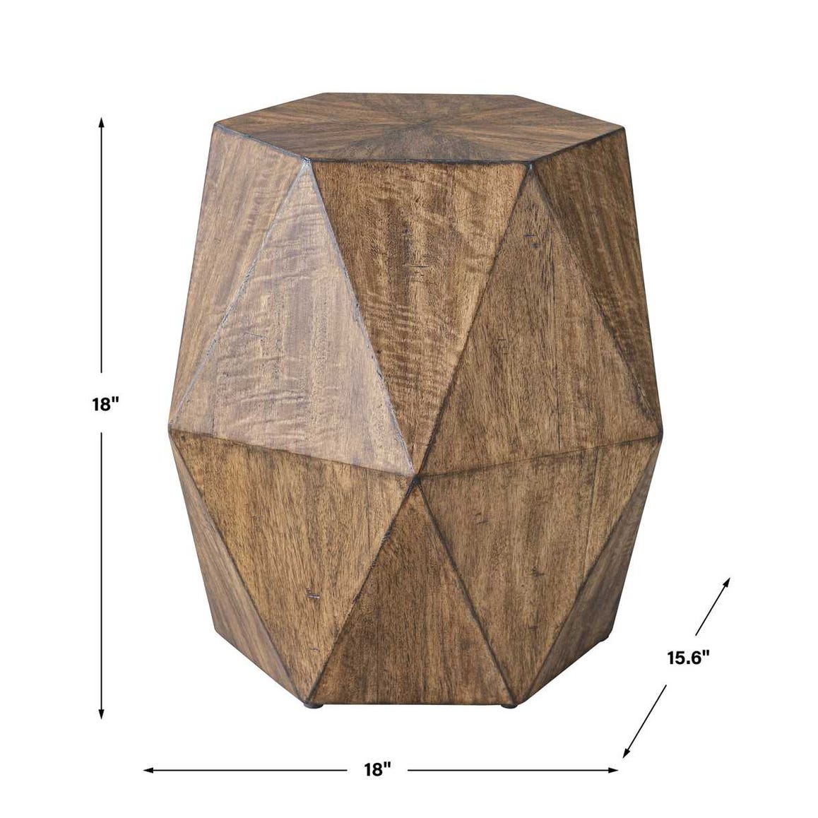HONEYCOMB ACCENT TABLE