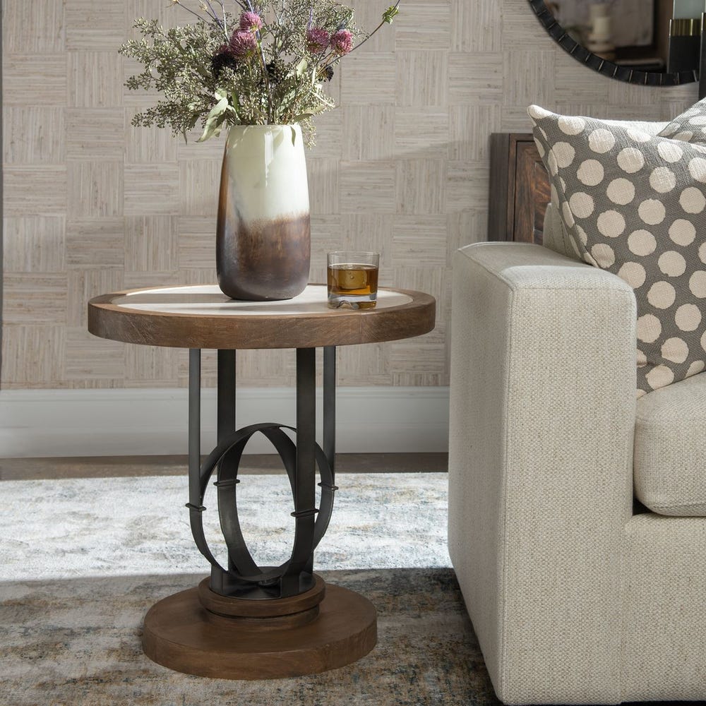 SYDNEY ROUND ACCENT TABLE
