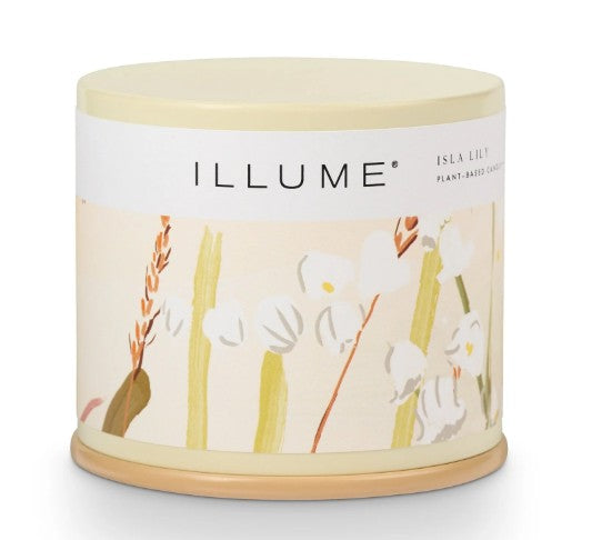 ILLUME ISLA LILY VANITY TIN CANDLE
