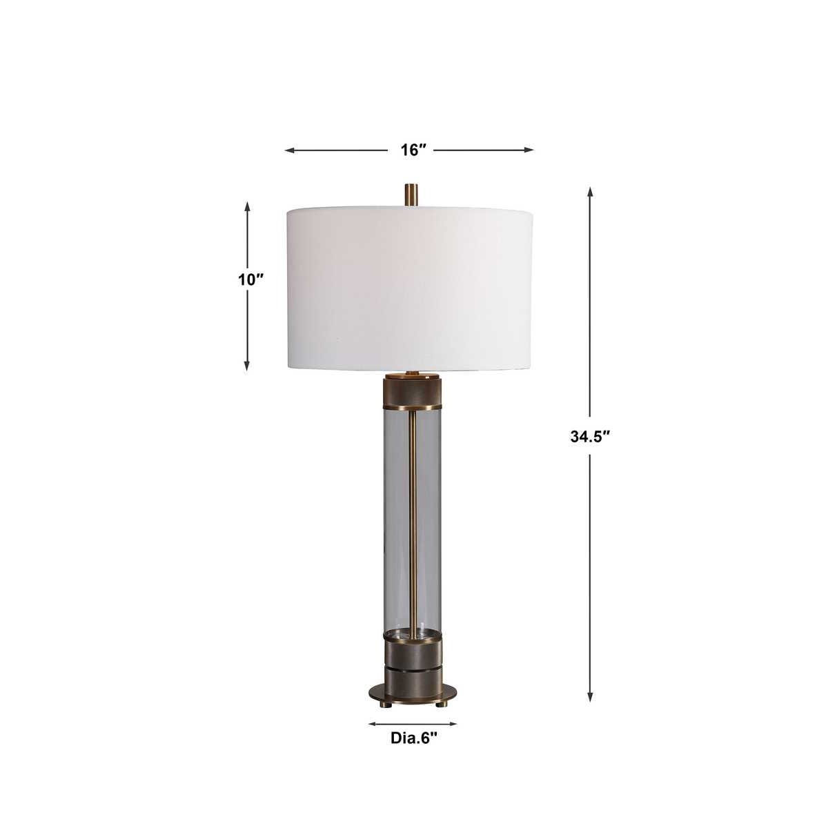 AMBER TABLE LAMP