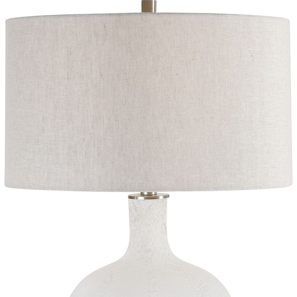 WHITE ELEGANT TABLE LAMP