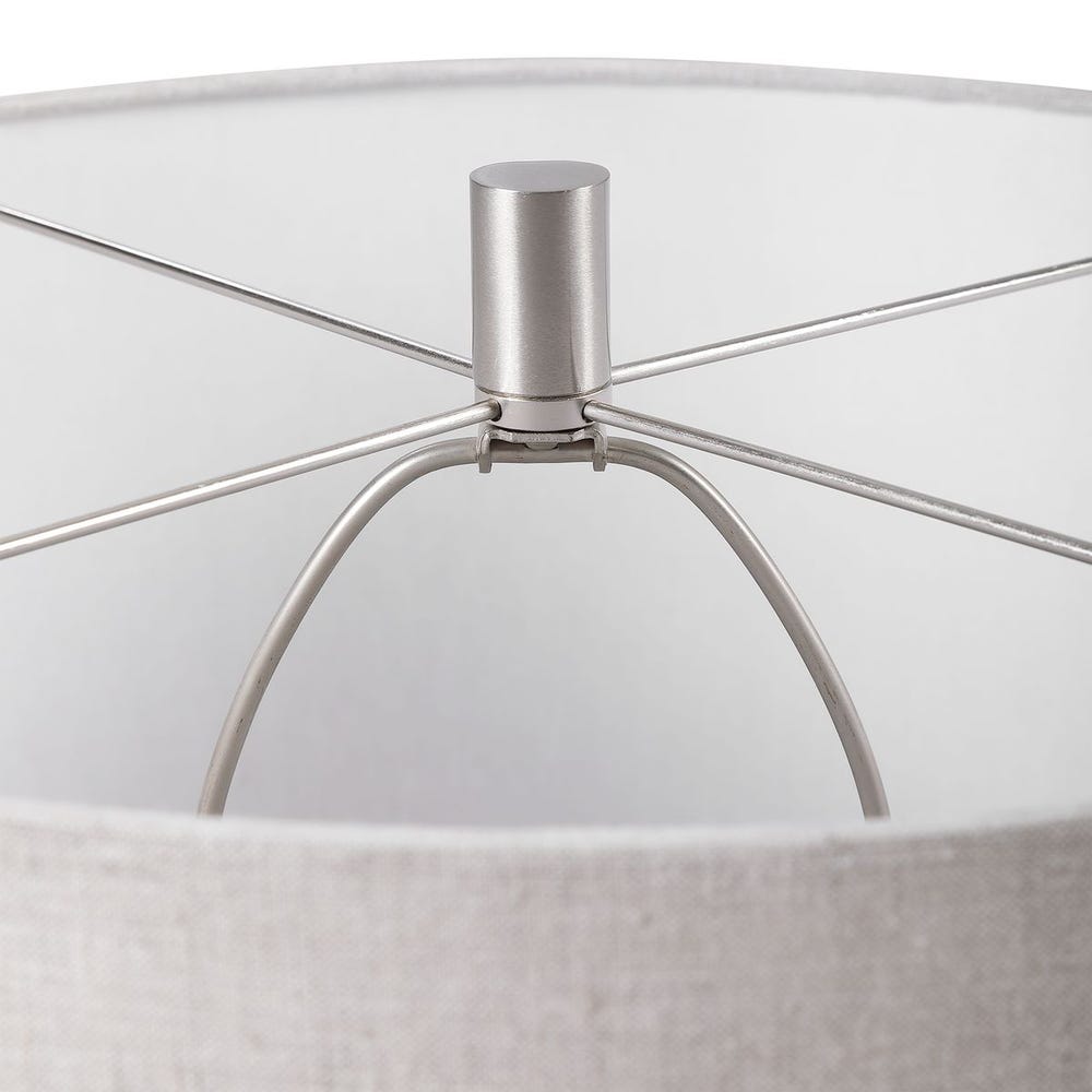 WHITE ELEGANT TABLE LAMP