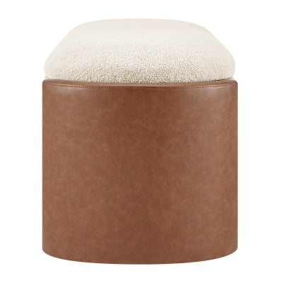 PALLADIAN BEIGE STORAGE BENCH