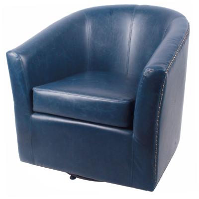 ERNEST SWIVEL CHAIR BLUE