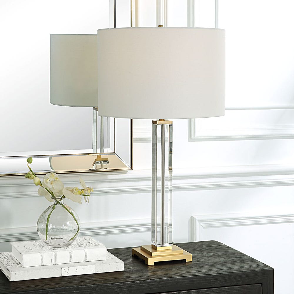 CRYSTAL TABLE LAMP