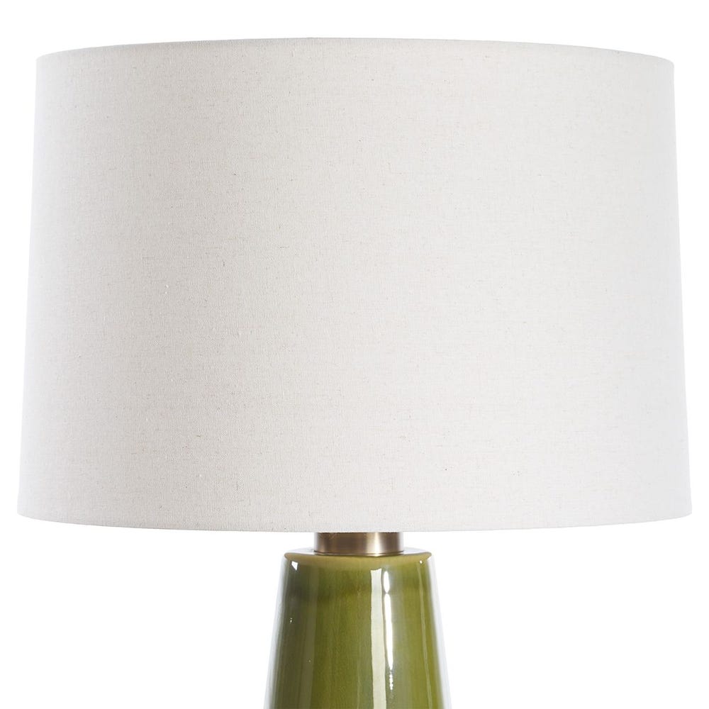 KYLIE MOSS GREEN TABLE LAMP
