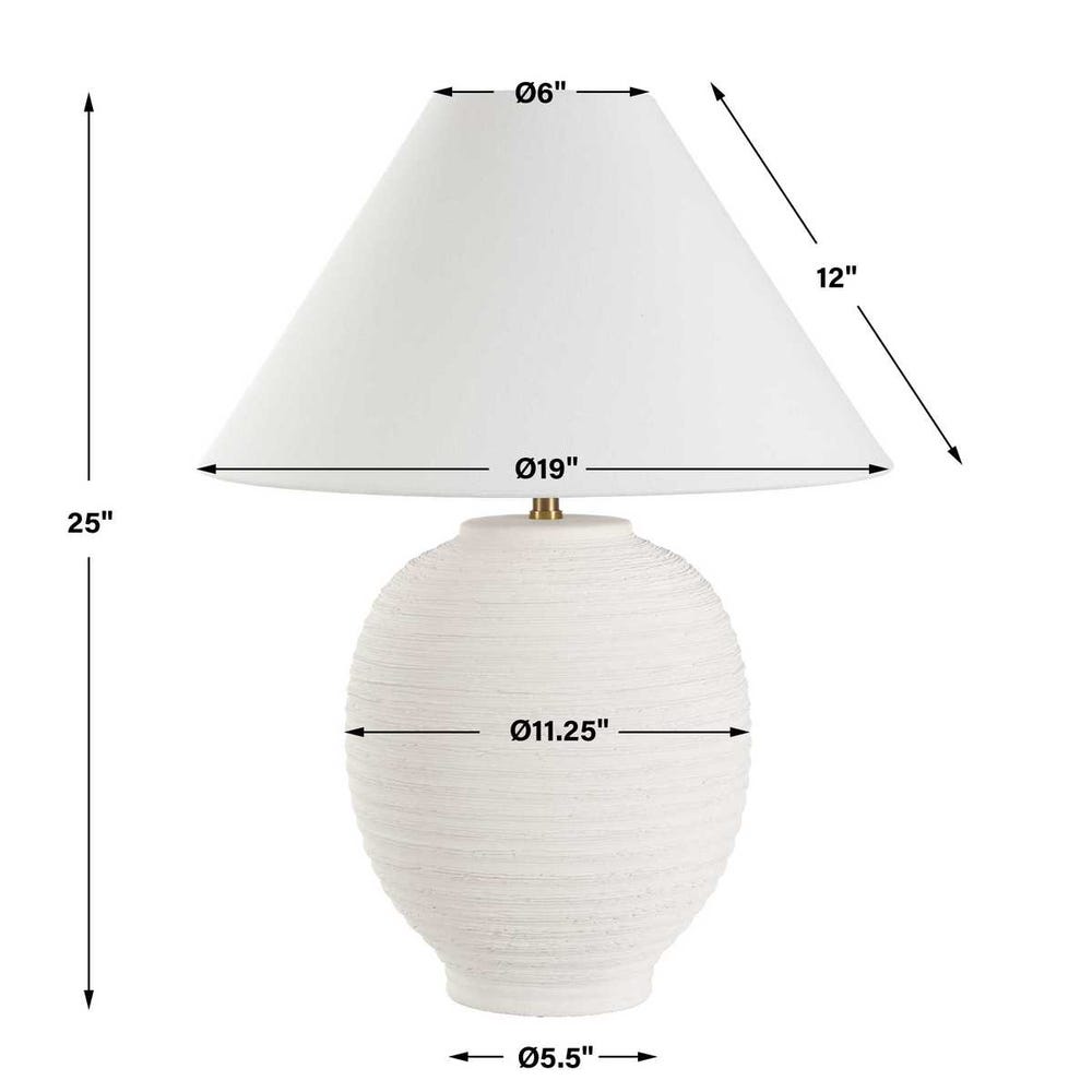 REGENT TABLE LAMP -25"