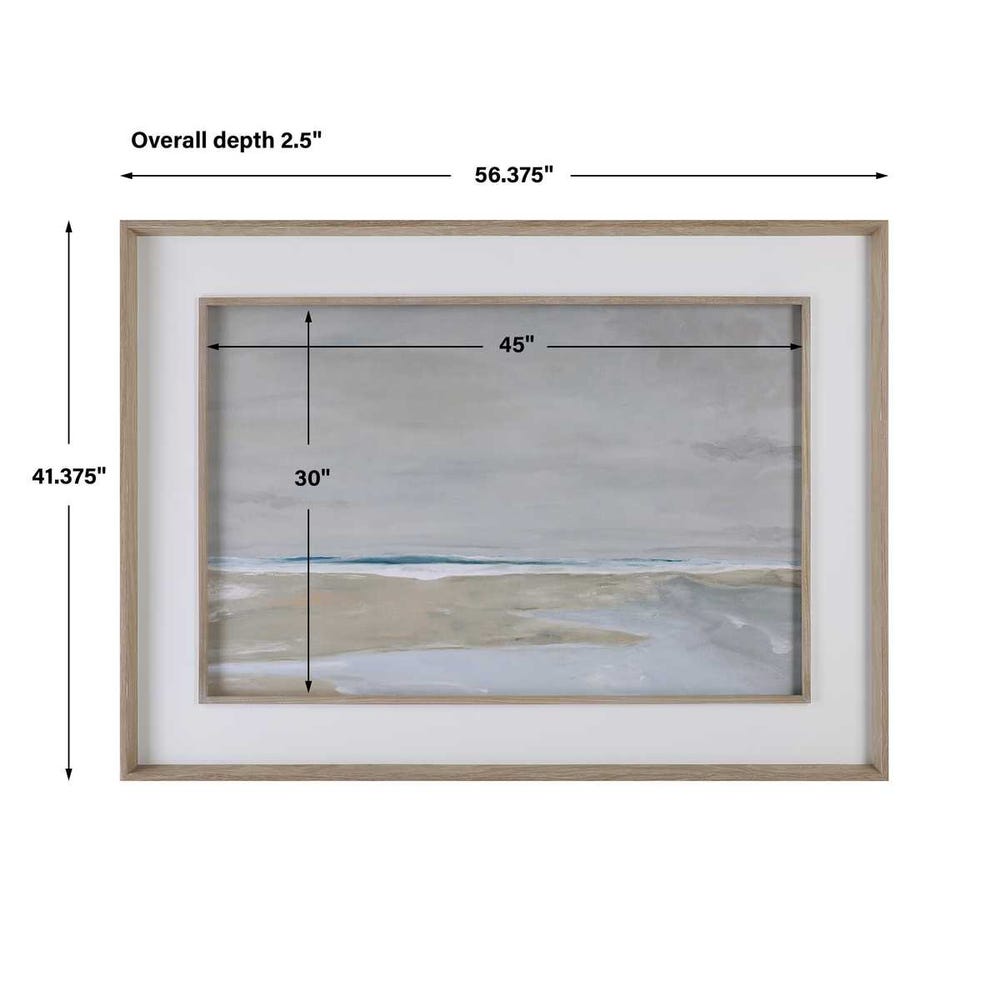 COAST FRAMED PRINT
