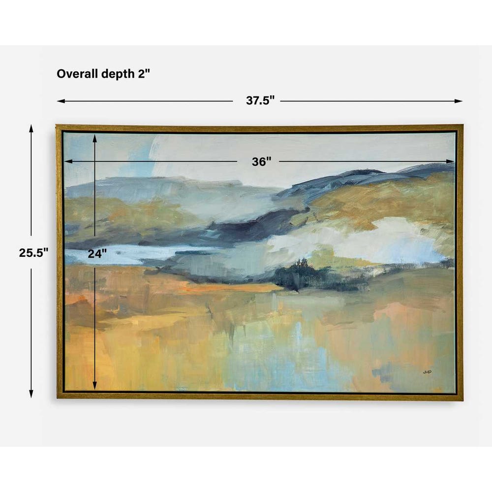 ROLLING HILLS FRAMED CANVAS