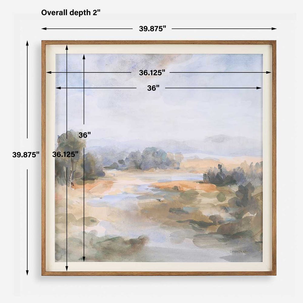 RIVER FRAMED ART