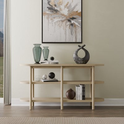 ESTHER CONSOLE W/SHELVES