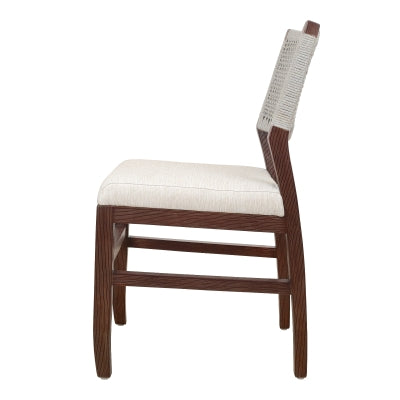 PARA ROPE DINING SIDE CHAIR-GRY