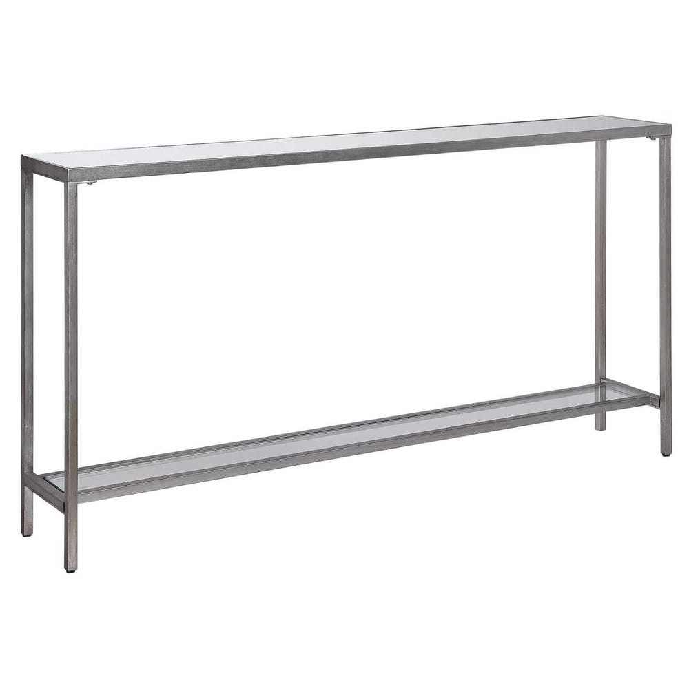 HAYLEY SILVER CONSOLE TABLE