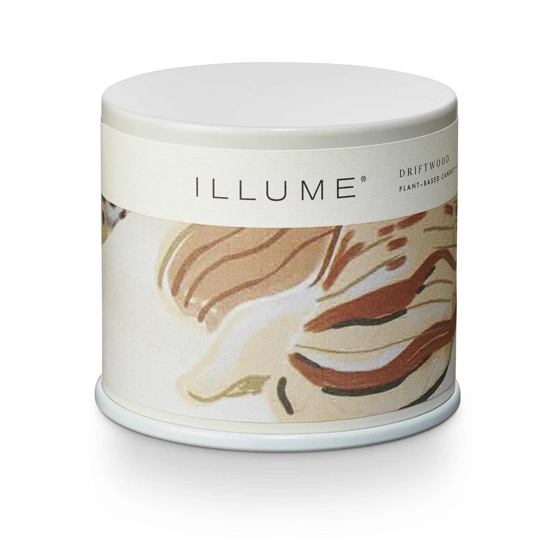 ILLUME DRIFTWOOD BEACH TIN CANDLE
