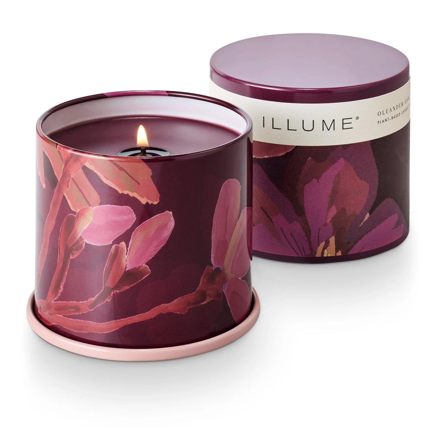 ILLUME OLEANDER OAK TIN CANDLE