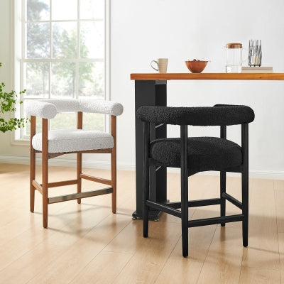 REEVES BOUCLE COUNTER STOOL