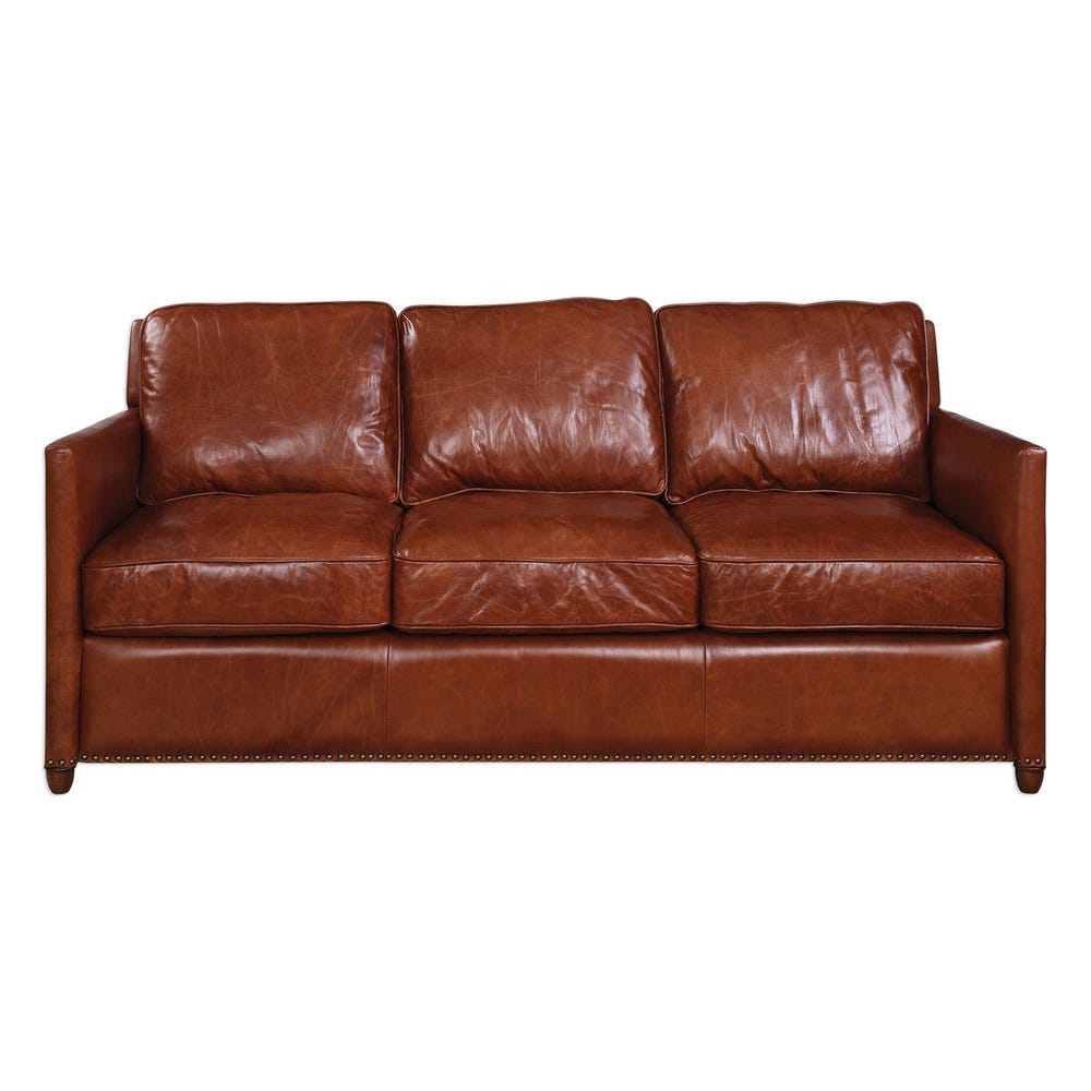 THEO COGNAC SOFA