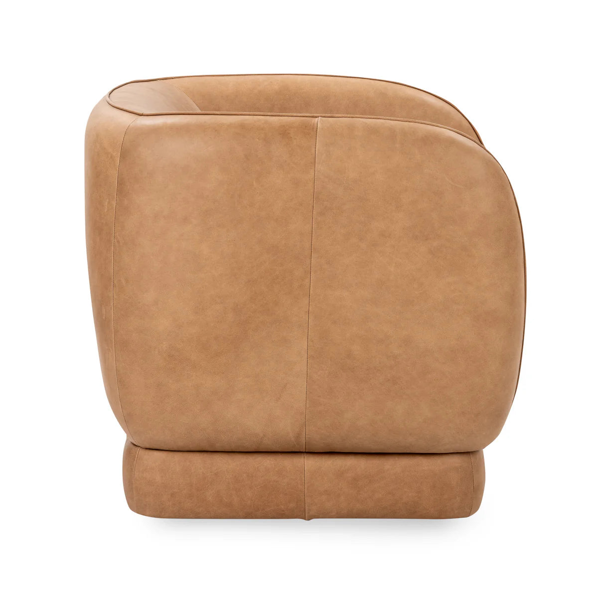 RENNER TAN BARREL CHAIR
