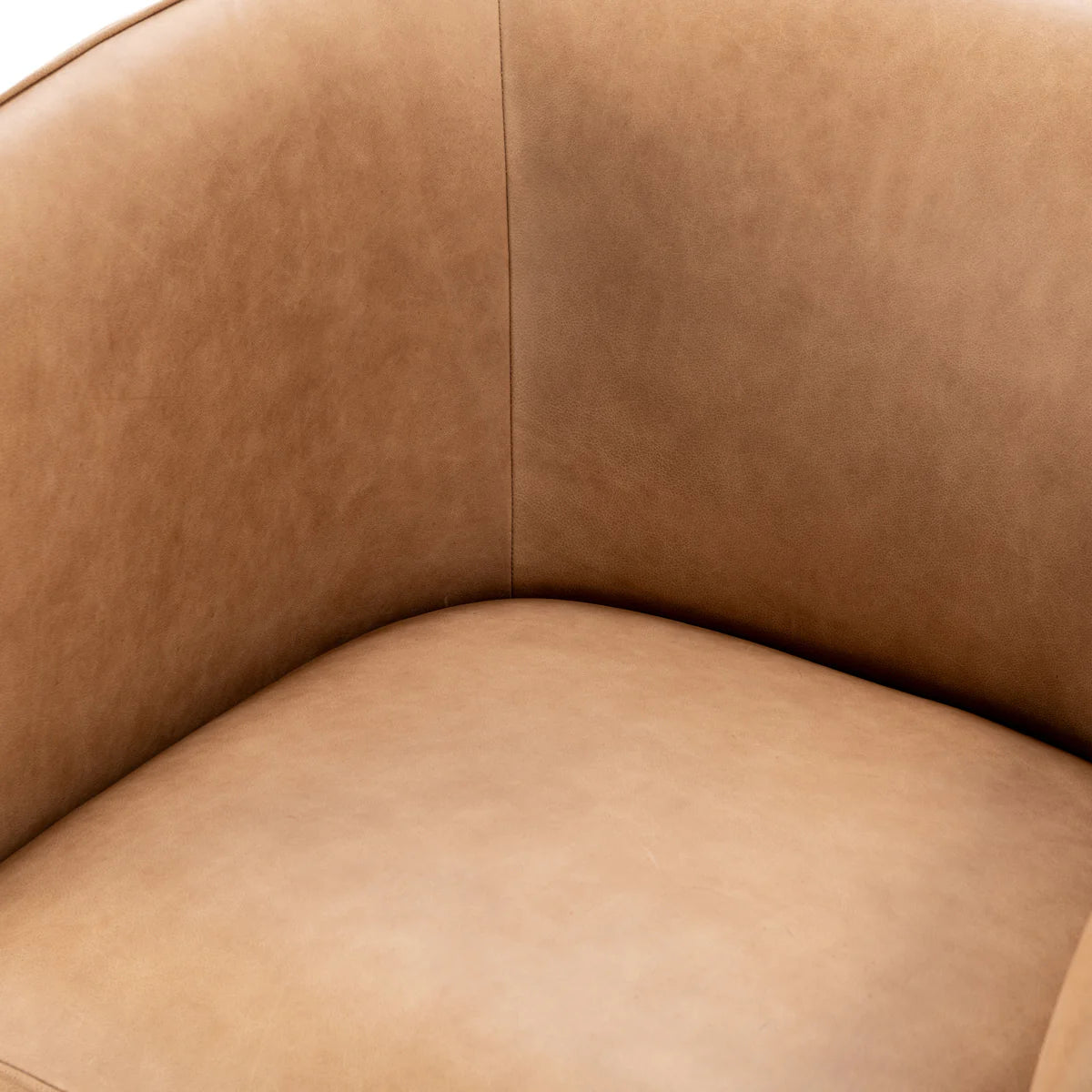 RENNER TAN BARREL CHAIR