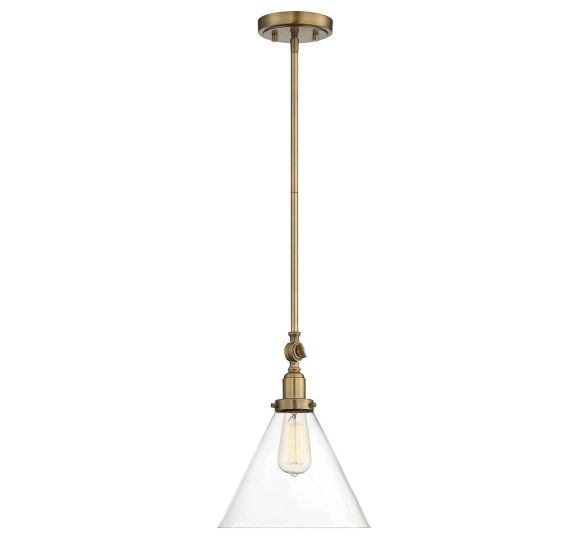 DRAKE 1-LGHT PENDANT WARM BRASS