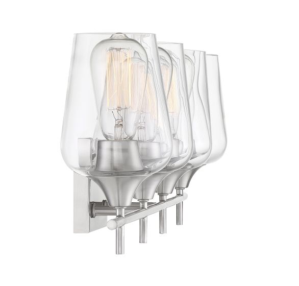 OCTAVE 4 LIGHT SATIN NICKEL