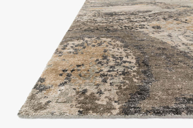 ELIXIR 10X14 SILVER/TEAL RUG