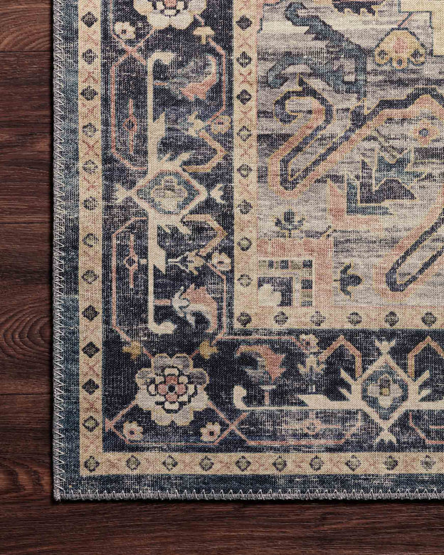 HATHAWAY NAVY/MULTI 9X12 RUG