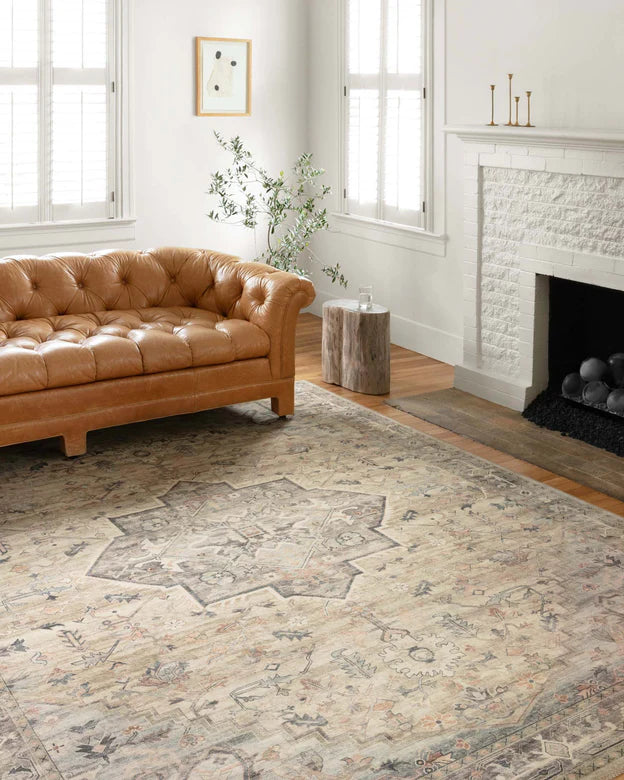 HATHAWAY MULTI/IVORY 5X8 RUG