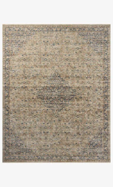HERITAGE 4X10 RUG SAGE/NAVY