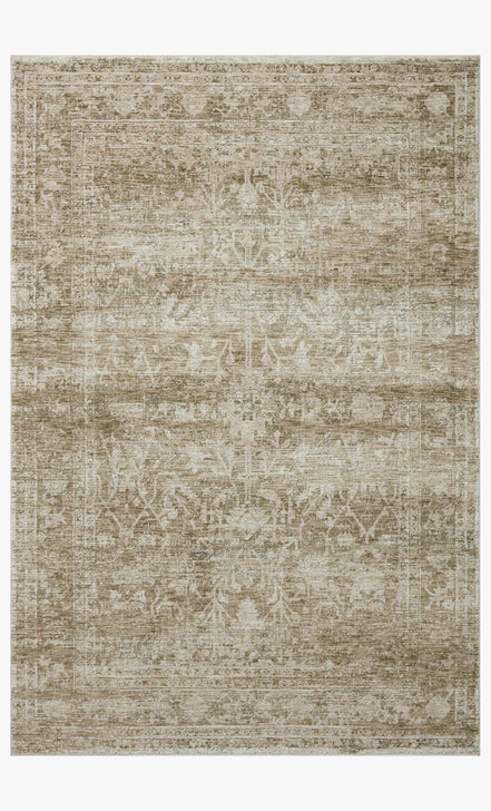 MAGNOLIA JUNIE MOSS/NATURAL RUG-5X8'