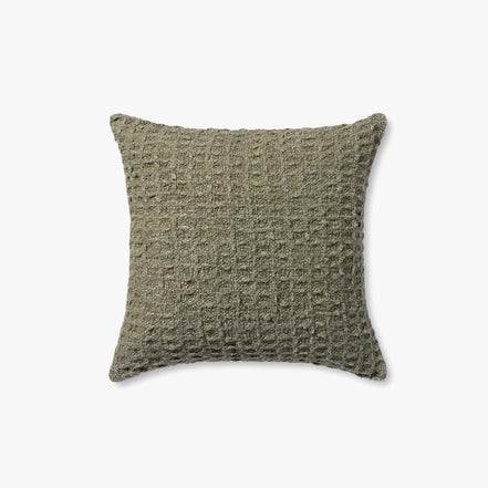 AMBER LEWIS OLIVE PILLOW 22X22"