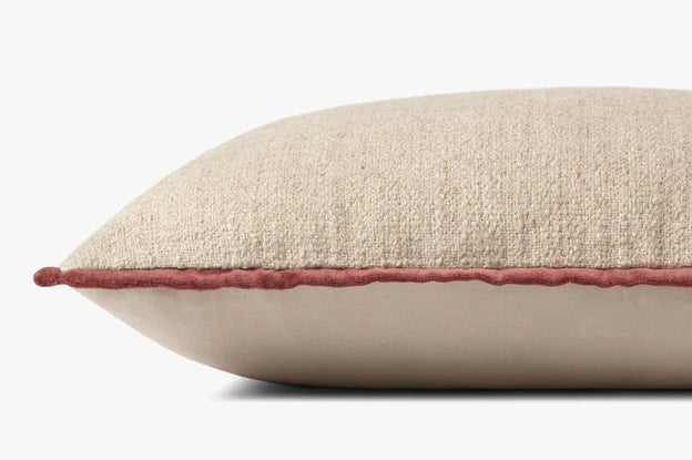 AVA IVORY/WINE PILLOW