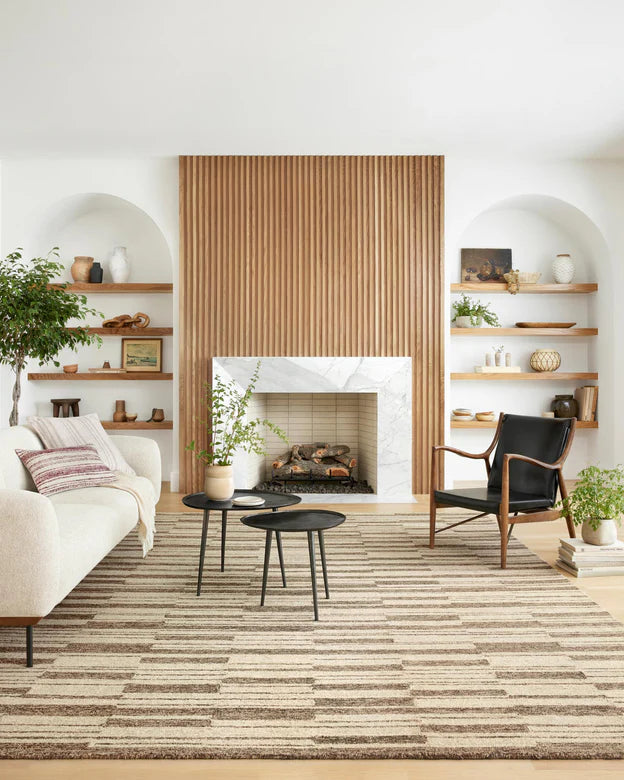 POLLY 8X10 RUG BEIGE/TOBACCO