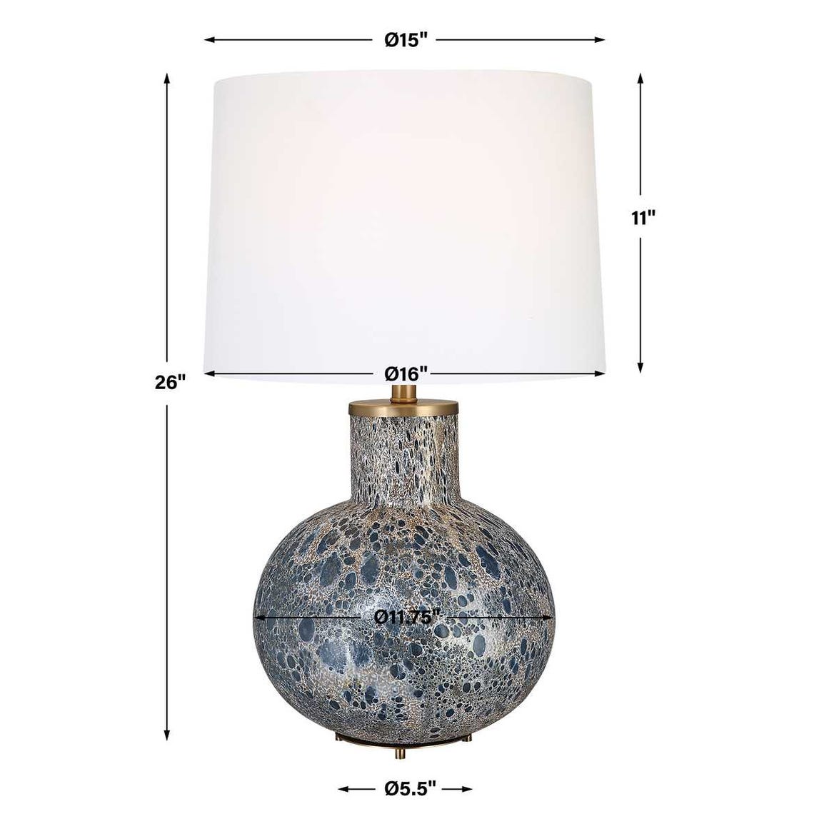 ATMOSPHERE SPOTTED TABLE LAMP