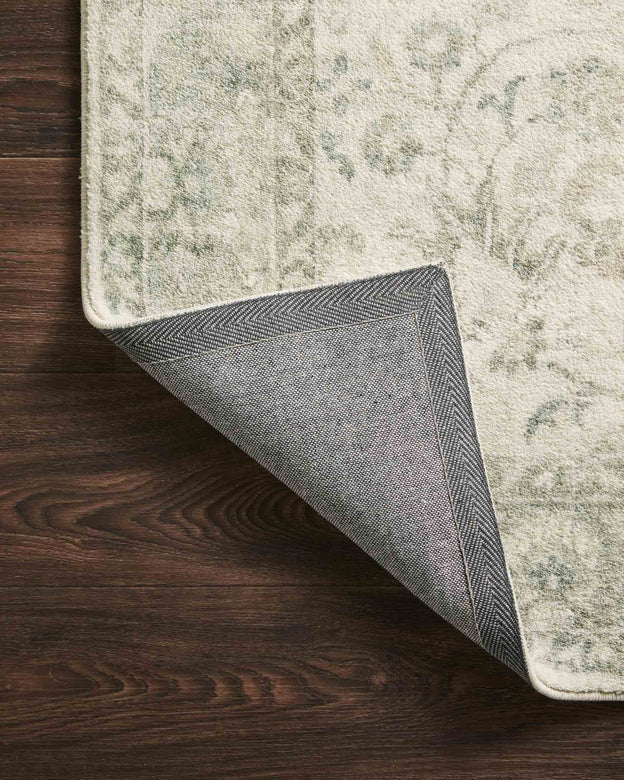 ROSETTE IVORY 5X8 RUG