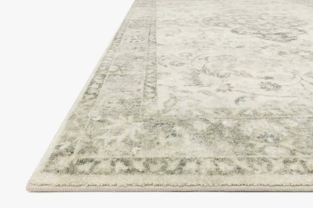 ROSETTE IVORY 5X8 RUG