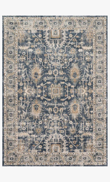 TEAGAN DENIM PEBBLE 5X8 RUG