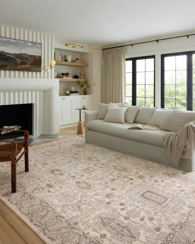TEAGAN IVORY SAND 9X13 RUG