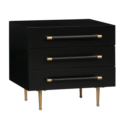 TRYDENT BLACK NIGHTSTAND